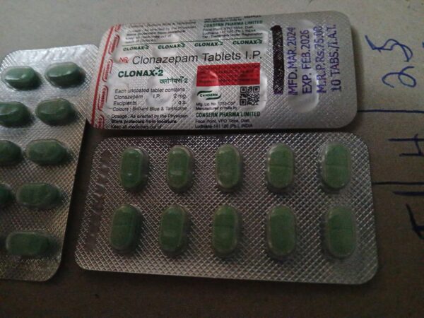 Clonazepam Clonax 2mg Blister packs