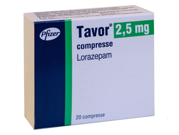 Lorazepam 2,5mg (Tavor Brand)