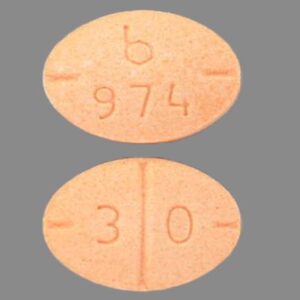 Adderall 30mg b974 Imprint